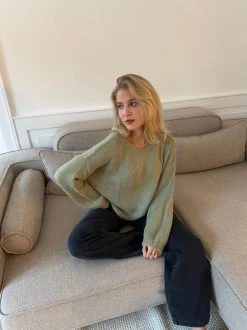 Sierra striktrøje - Kaki