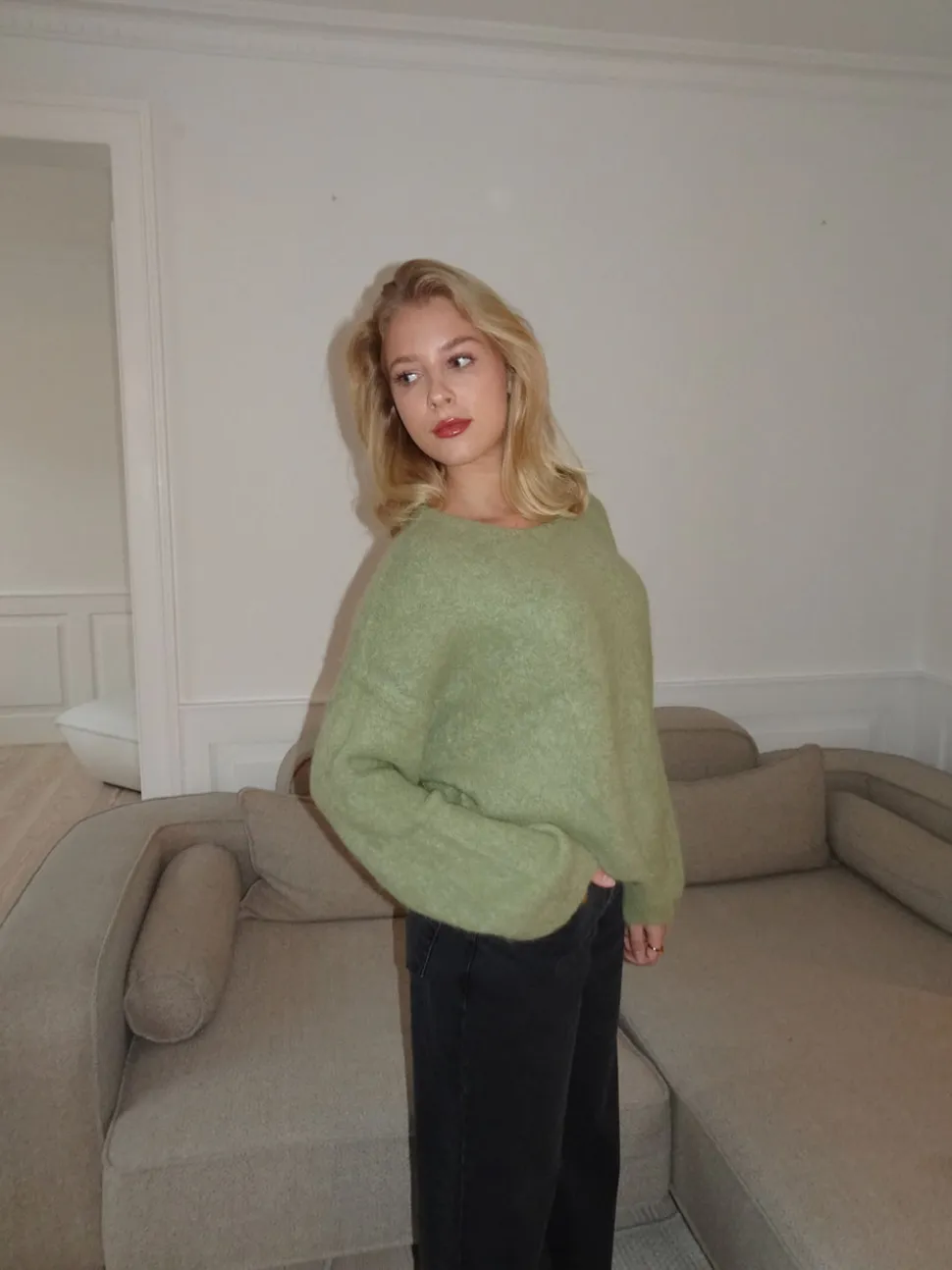 Sierra striktrøje - Kaki