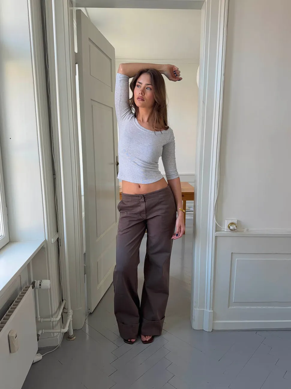 Siv jeans - Brun