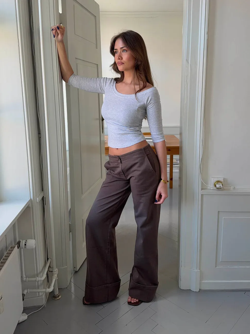 Siv jeans - Brun