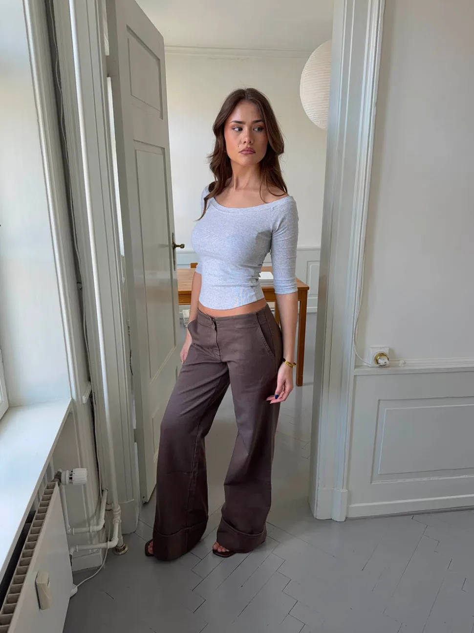 Siv jeans - Brun