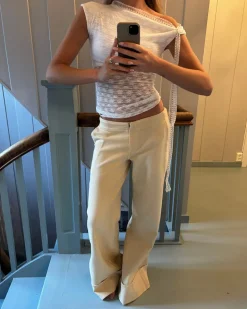 Siv jeans - Lys gul