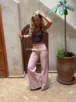 Siv jeans - Lyserød