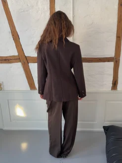 Sonija oversized blazer - Brun