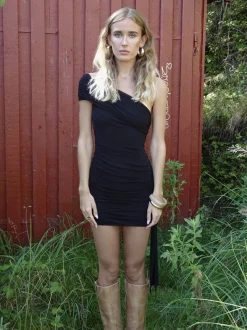 Tara minikjole - Sort