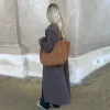 Tolouse ruskindstaske - Brun