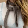 Tova halstørklæde - Taupe