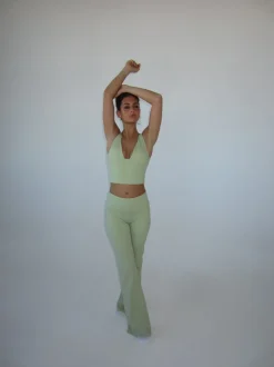 Ultimate v-neck top - Matcha
