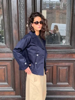 Via jakke - Navy