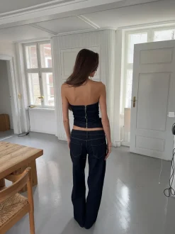 Viki denim jeans - Mørk denim