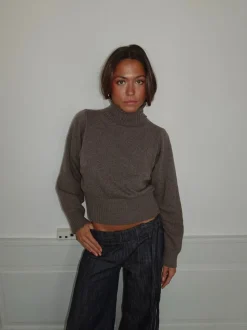 Vivina turtleneck - Brun