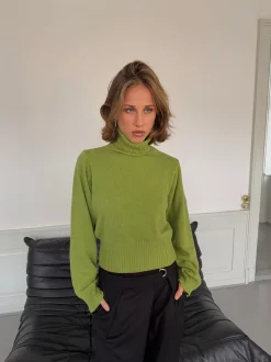 Vivina turtleneck - Grøn