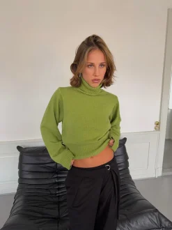 Vivina turtleneck - Grøn