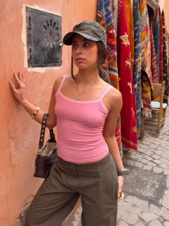 Wren tank top - Pink/lyserød