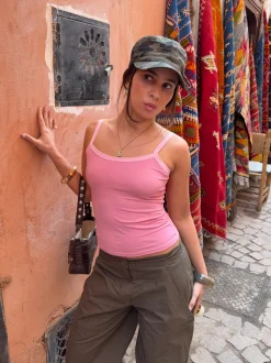 Wren tank top - Pink/lyserød