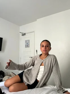 Xenia cardigan - Grå