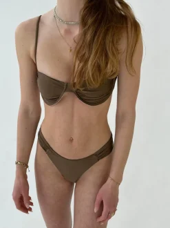 Zelena bikini - brun